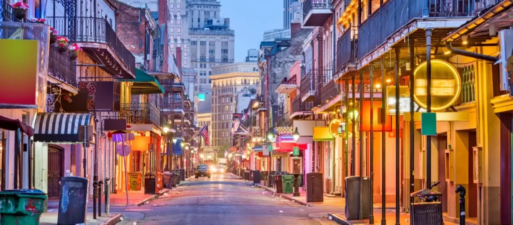Bourbon st New Orleans Louisiana