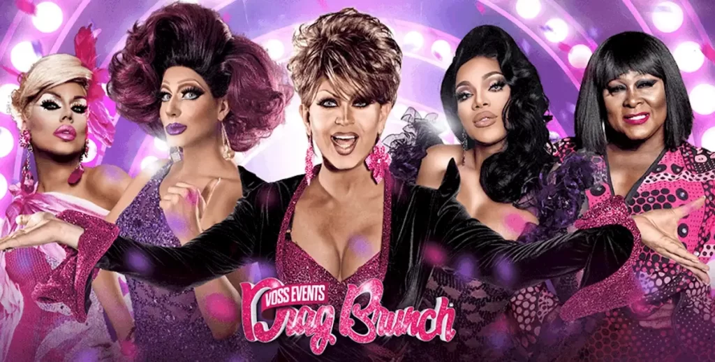 bottomless drag brunch featuring performances by Drag Race stars and Vegas drag artists at Señor Frogs