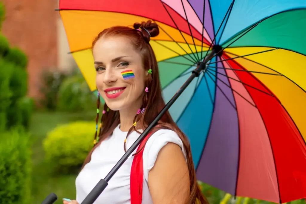 Transgender Umbrella - Celebrating The Beautiful Colors Of Authentic Identity