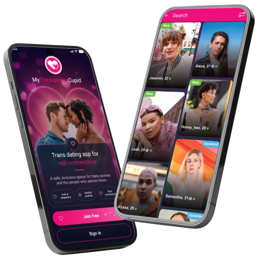 MyTransgenderCupid · Een transgender dating app voor het dagelijks leven
