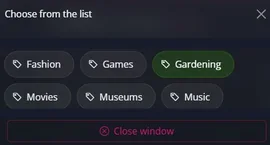 Games unter Website-Interessen — MyTransgenderCupid