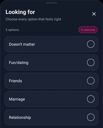 Intenciones de relación en el perfil Android MTC