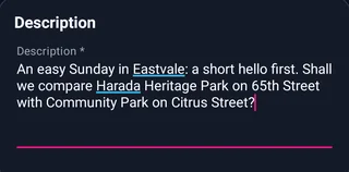Illustrative draft: a personal opening in Eastvale · not a member testimonial — MyTransgenderCupid