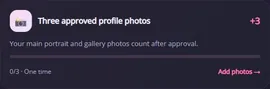 Créditos por fotos de perfil Créditos por fotos de perfil — MyTransgenderCupid