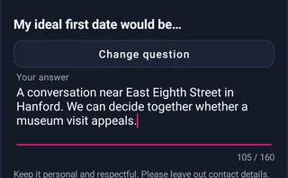 Exemple de réponse pour un premier rendez-vous — brouillon non enregistré — MyTransgenderCupid