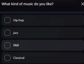 Preferências musicais para abrir uma conversa — MyTransgenderCupid