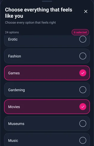Movies in der Hobbyliste — MyTransgenderCupid