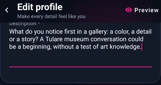 Illustrative profile draft — not a member statement — Tulare — MyTransgenderCupid
