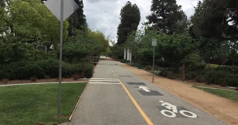 Greenway Trail junto a Palm Park en Whittier